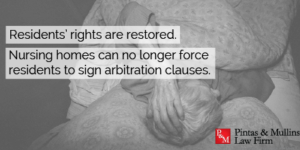 Nursing home residents’ rights restored – u. S. Bans forced arbitration