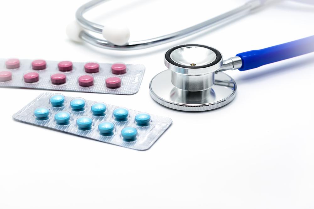 pills and stethoscope